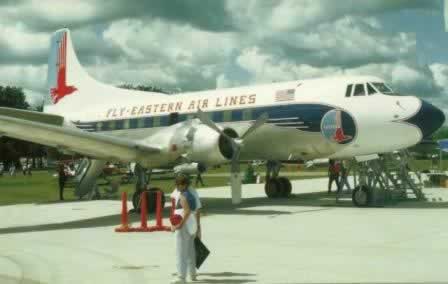 Eastern Airlines Martin 404 airliner
