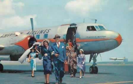 American Airlines Convair Flagship Boston