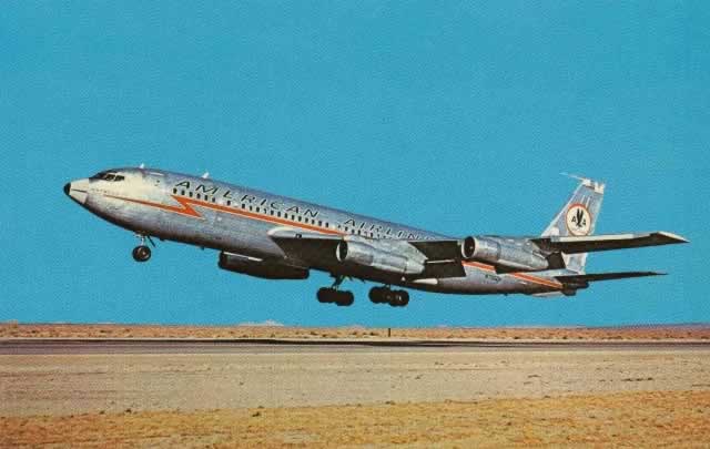 Boeing 707 of American Airlines