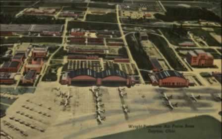 Flight Line at Wright Patterson Air Force Base, Dayton, Ohio