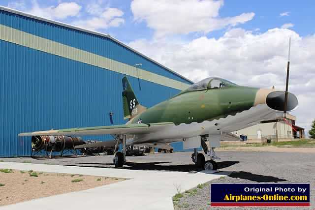 F-100D Super Sabre, Serial Number 55-3503, Tail Code SS, Pueblo Weisbrod Museum