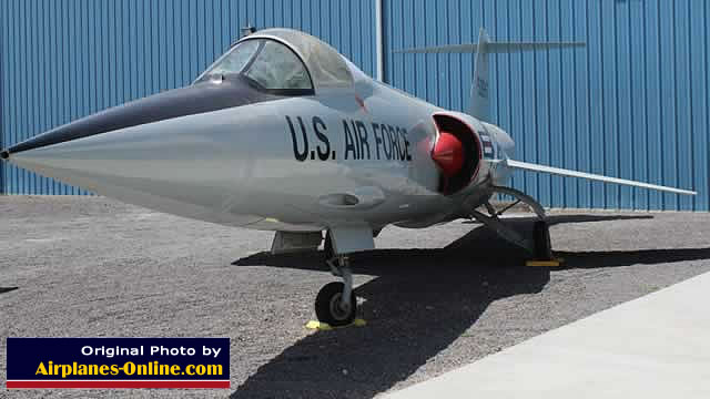 F-104 Starfighter, restored as part of the aircraft collection at the Pueblo-Weisbrod Aircraft Museum