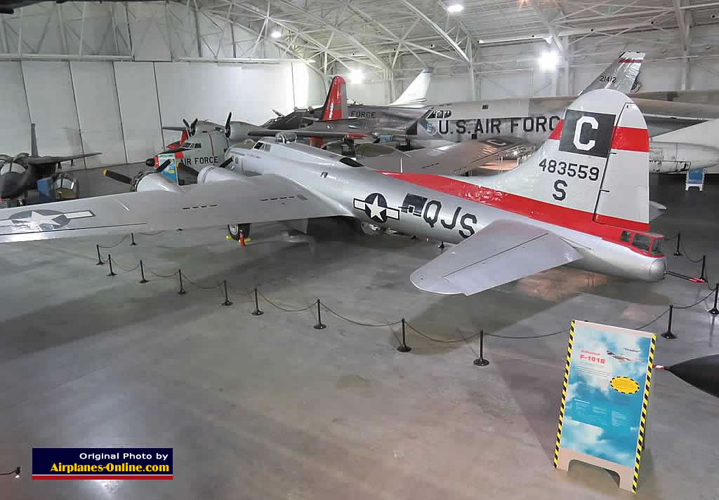 Boeing B-17G Flying Fortress, S/N 44-83559, on display at the Strategic Air Command and Space Museum, Ashland, Nebraska