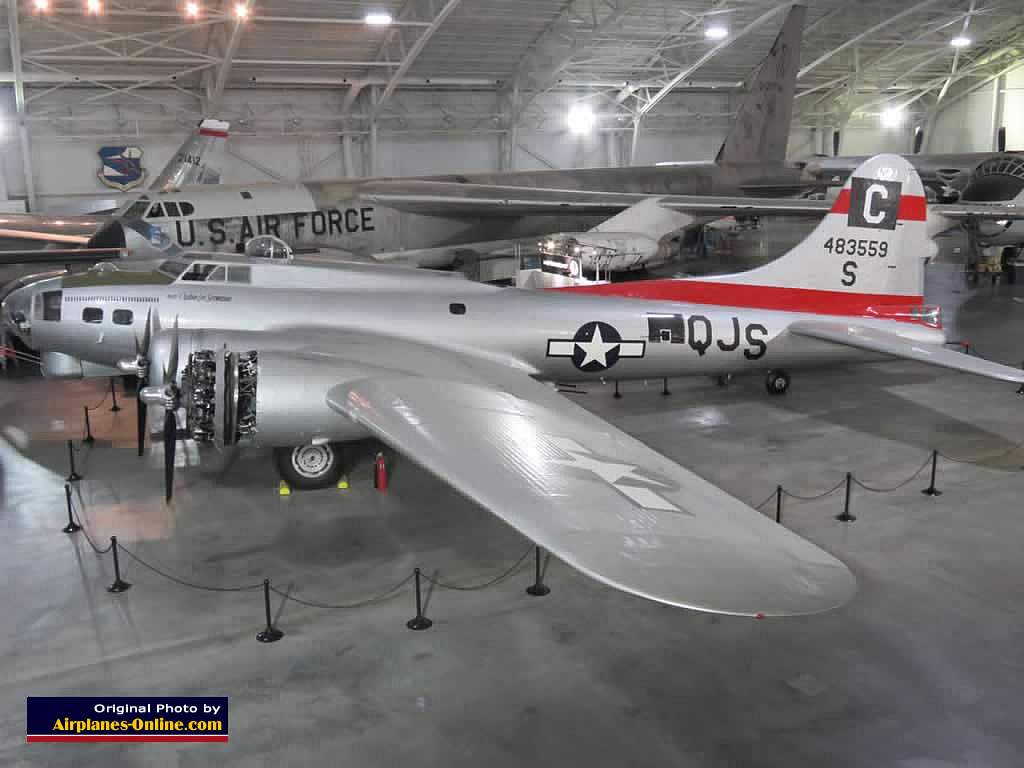 Boeing B-17G Flying Fortress, S/N 44-83559, on display at the Strategic Air Command and Space Museum, Ashland, Nebraska