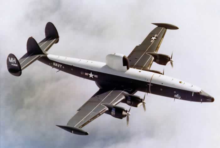 USAF Lockheed C-121G, S/N 54-4052 in flight