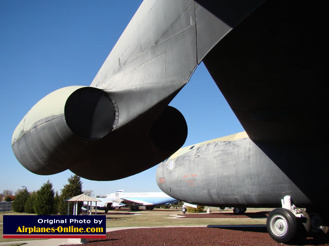 B-52 Stratofortress S/N 56-695 at the Charles B. Hall Airpark at Tinker Air Force Base, Oklahoma City, Oklahoma