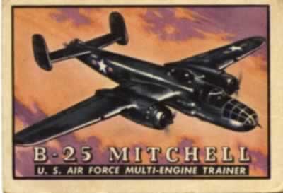 B-25 Mitchell TOPPS Card #86