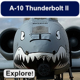 A-10 Thunderbolt II, the Warthog ... design, development, deployment, and photos of surviving aircraft