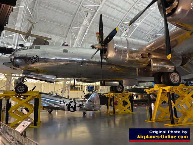 B-29 Enola Gay (Serial Number 44-86292) at the Udvar-Hazy Center