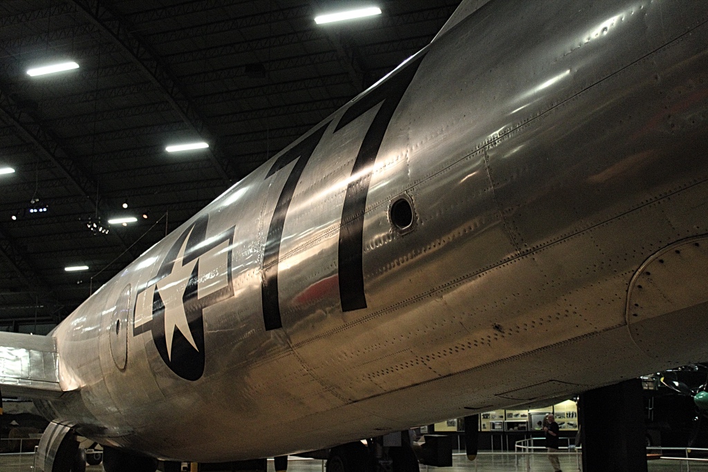 B-29 Superfortress "Bockscar" rear fuselage view