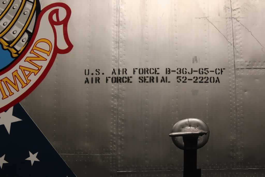 Convair B-36J Peacemaker, Air Force Serial 52-2220