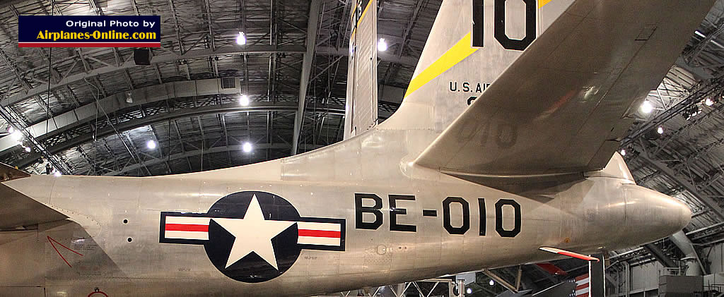 U.S. Air Force B-45C, S/N 48-0010, Buzz Number BE-010, at the Museum of the U.S. Air Force