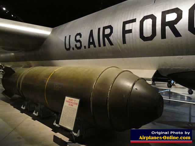 B-36 with Mark-17 thermonuclear bomb