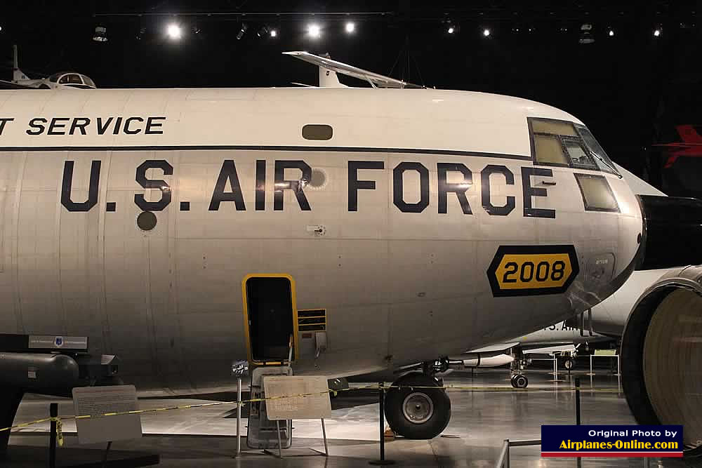 C-133A Cargomaster, S/N 62008, on display at the Museum of the United States Air Force, Dayton, Ohio