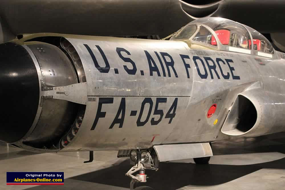 F-94C Starfire S/N 50-980 painted to represent F-94C 01054, Buzz Number FA-054
