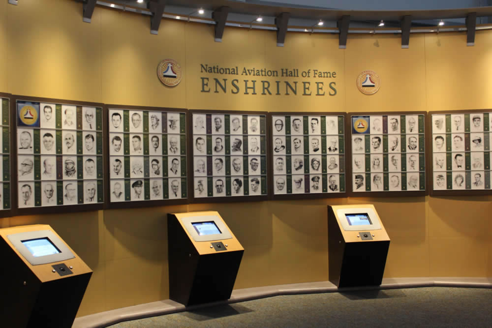 National Aviation Hall of Fame Enshrinees at the Museum of the U.S. Air Force
