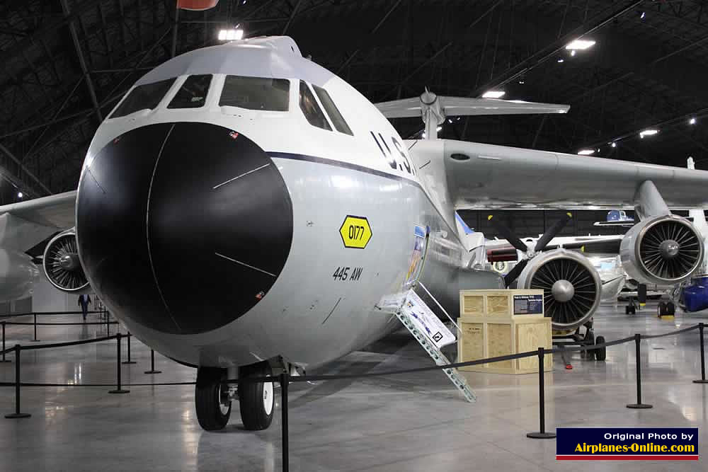 C-141 Starlifter, S/N 660177, 445 AW, the "Hanoi Taxi", in the Global Reach Gallery at the Museum of the United States Air Forc,e Wright-Patterson AFB, Dayton, Ohio 