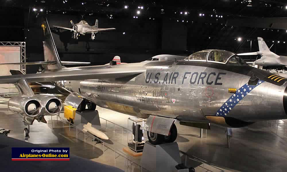 Boeing RB-47H, S/N 34299, on display at the Museum of the United States Air Force