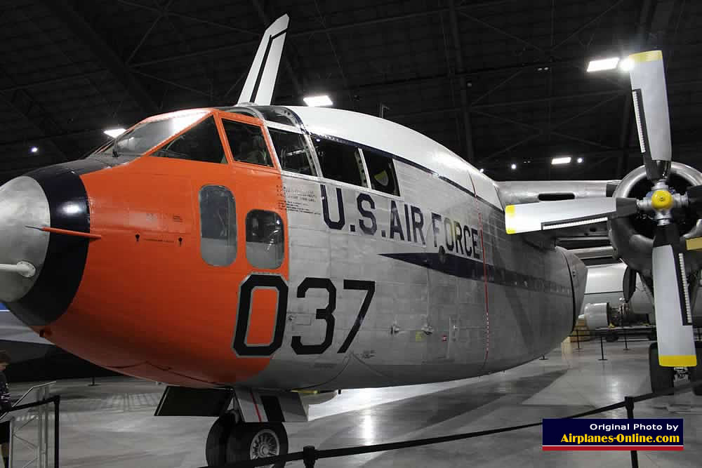 Fairchild C-119J Flying Boxcar, S/N 51-8037, at the Museum of the U.S. Air Force