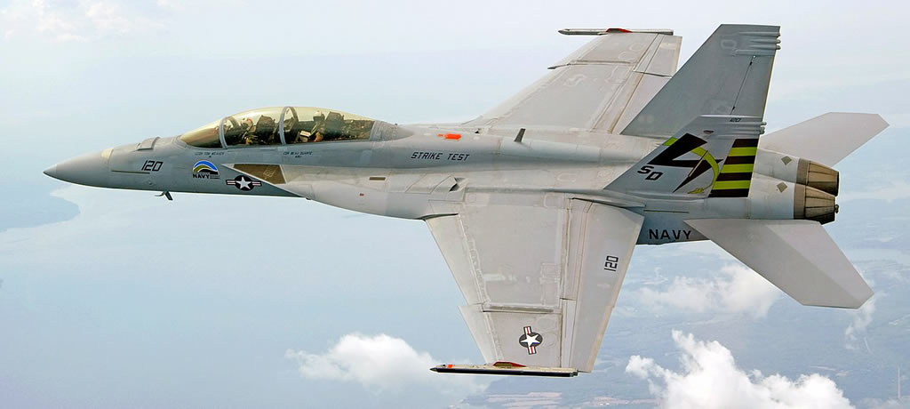F/A-18F Super Hornet in flight