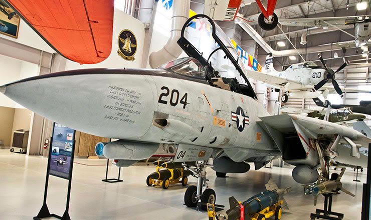 Inside the National Navy Aviation Museum
